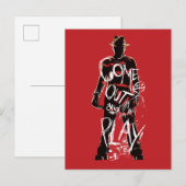 A Nightmare on Elm Street | Come Out and Play Feestdagenkaart (Voorkant / Achterkant)