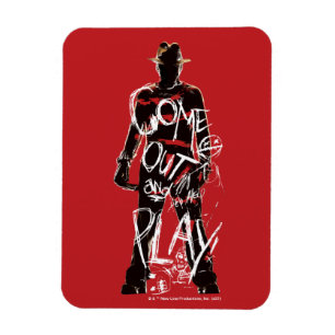 A Nightmare on Elm Street Come Out and Play Magneet