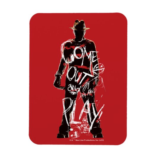 A Nightmare on Elm Street | Come Out and Play Magneet (Verticaal)