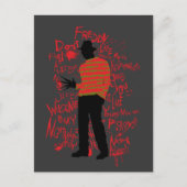 A Nightmare on Elm Street | Don't Fall Asleep Feestdagenkaart (Voorkant)