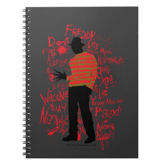 A Nightmare on Elm Street | Don't Fall Asleep Notitieboek (Voorkant)