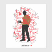 A Nightmare on Elm Street | Don't Fall Asleep Sticker (Vel)