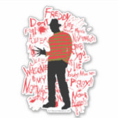 A Nightmare on Elm Street | Don't Fall Asleep Sticker (Voorkant)