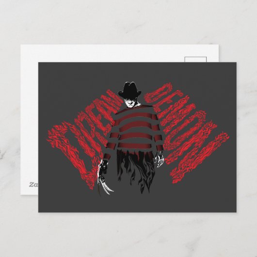 A Nightmare on Elm Street | Droomdemon Freddy Feestdagenkaart (Voorkant / Achterkant)