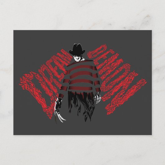 A Nightmare on Elm Street | Droomdemon Freddy Feestdagenkaart (Voorkant)