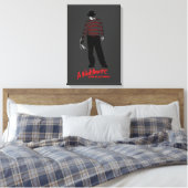 A Nightmare on Elm Street | Freddy Krueger Canvas Afdruk (Insitu (Slaapkamer))
