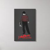 A Nightmare on Elm Street | Freddy Krueger Canvas Afdruk (Voorkant)