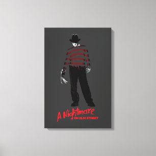 A Nightmare on Elm Street   Freddy Krueger Canvas Afdruk