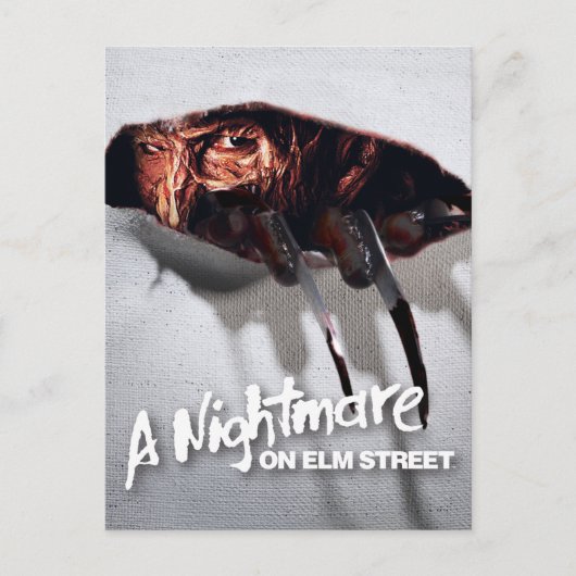 A Nightmare on Elm Street | Freddy Krueger gluurt Feestdagenkaart (Voorkant)