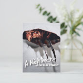 A Nightmare on Elm Street Freddy Krueger Peeking Feestdagenkaart (Staand voorkant)