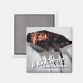 A Nightmare on Elm Street Freddy Krueger Peeking Magneet (Voorkant / Achterkant)