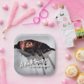 A Nightmare on Elm Street Freddy Krueger Peeking Papieren Bordje (Feest)