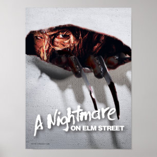 A Nightmare on Elm Street Freddy Krueger Peeking Poster