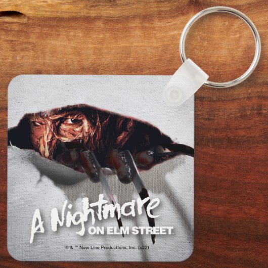 A Nightmare on Elm Street Freddy Krueger Peeking Sleutelhanger (Achterkant)