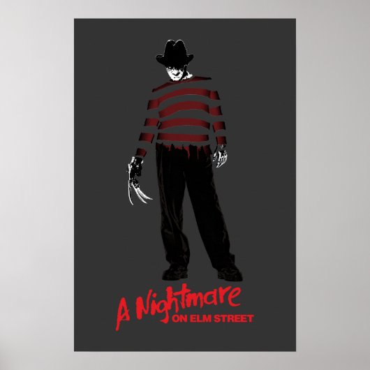 A Nightmare on Elm Street | Freddy Krueger Poster (Voorkant)