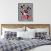 A Nightmare on Elm Street | Freddy Krueger Talk Canvas Afdruk (Insitu (Slaapkamer))