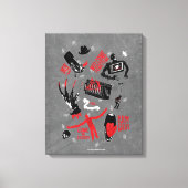 A Nightmare on Elm Street | Freddy Krueger Talk Canvas Afdruk (Voorkant)