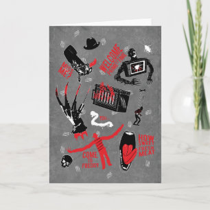 A Nightmare on Elm Street Freddy Krueger Talk Kaart