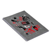 A Nightmare on Elm Street Freddy Krueger Talk Notitieboek (Rechterzijde)