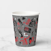 A Nightmare on Elm Street Freddy Krueger Talk Papieren Bekers (Achterkant)