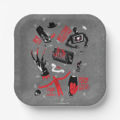 A Nightmare on Elm Street Freddy Krueger Talk Papieren Bordje (Voorkant)