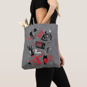 A Nightmare on Elm Street Freddy Krueger Talk Tote Bag (Dichtbij)