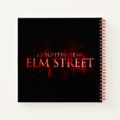 A Nightmare on Elm Street | Gebleke tekst Notitieboek (Achterkant)