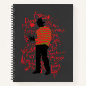 A Nightmare on Elm Street | Geen Herfst Aslapen Notitieboek (Voorkant)
