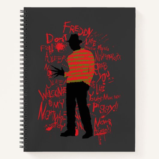 A Nightmare on Elm Street | Geen Herfst Aslapen Notitieboek (Voorkant)