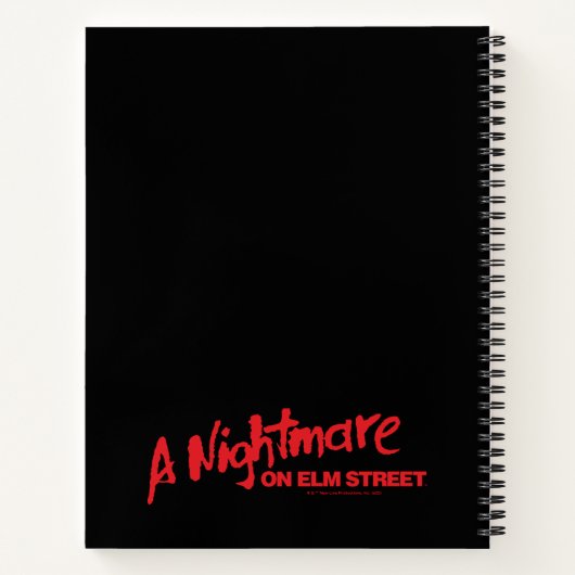 A Nightmare on Elm Street | Geen Herfst Aslapen Notitieboek (Achterkant)