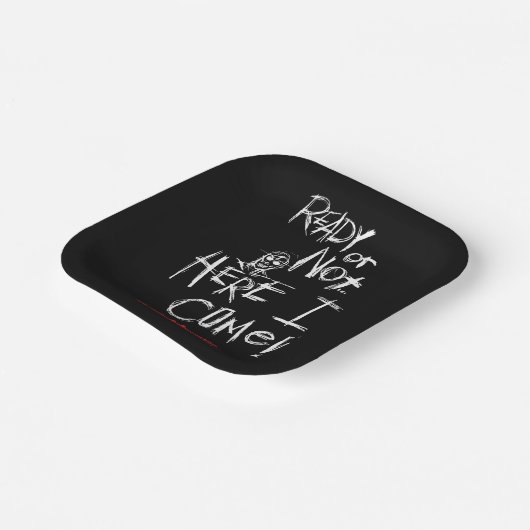 A Nightmare on Elm Street | Here I Come Papieren Bordje (Gebogen)