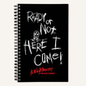 A Nightmare on Elm Street | Hier kom ik Notitieboek (Voorkant)