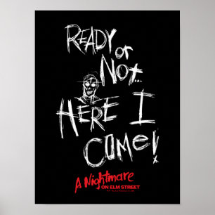 A Nightmare on Elm Street   Hier kom ik Poster