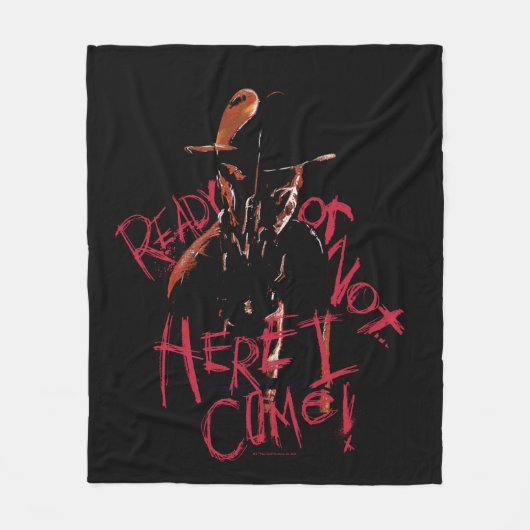 A Nightmare on Elm Street | Klaar of niet Fleece Deken (Voorkant)