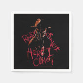 A Nightmare on Elm Street | Klaar of niet Servet (Voorkant)