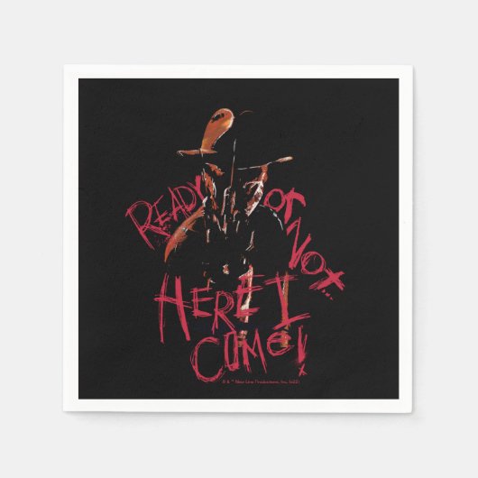 A Nightmare on Elm Street | Klaar of niet Servet (Voorkant)