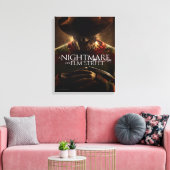 A Nightmare on Elm Street | Movie Poster Canvas Afdruk (Insitu (Woonkamer))