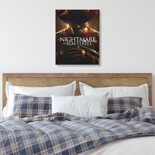 A Nightmare on Elm Street | Movie Poster Canvas Afdruk (Insitu (Slaapkamer))