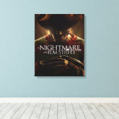 A Nightmare on Elm Street | Movie Poster Canvas Afdruk (Insitu (Houten vloer))