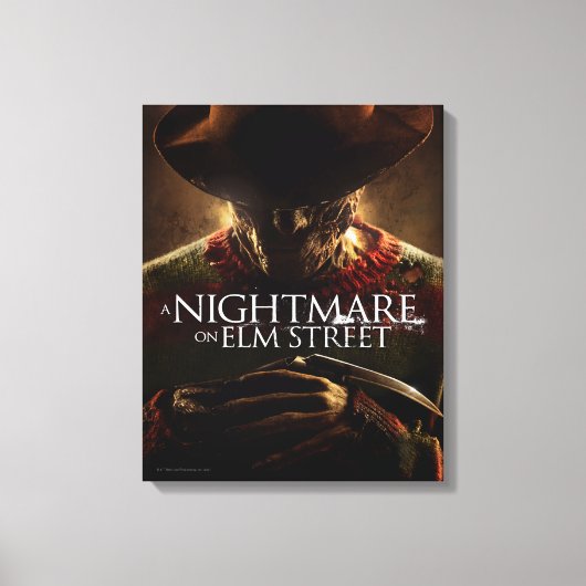 A Nightmare on Elm Street | Movie Poster Canvas Afdruk (Voorkant)
