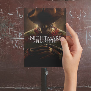 A Nightmare on Elm Street   Movie Poster Feestdagenkaart