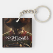 A Nightmare on Elm Street | Movie Poster Sleutelhanger (Achterkant)