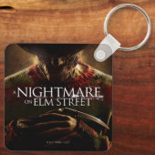 A Nightmare on Elm Street | Movie Poster Sleutelhanger (Achterkant)