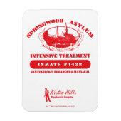 A Nightmare on Elm Street | Springwood Asylum Magneet (Verticaal)