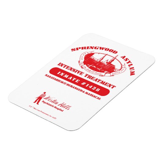 A Nightmare on Elm Street | Springwood Asylum Magneet (Linkerzijde)