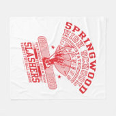 A Nightmare on Elm Street | Springwood High Fleece Deken (Voorkant (Horizontaal))