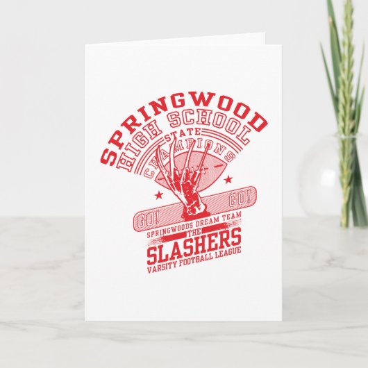 A Nightmare on Elm Street | Springwood High Kaart (Voorkant)