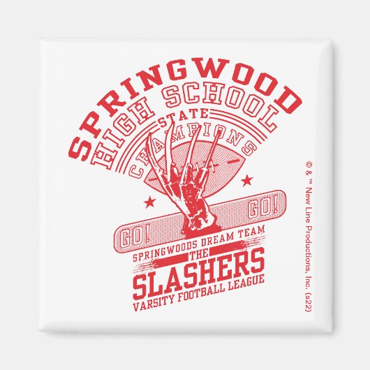 A Nightmare on Elm Street | Springwood High Magneet (Voorkant)