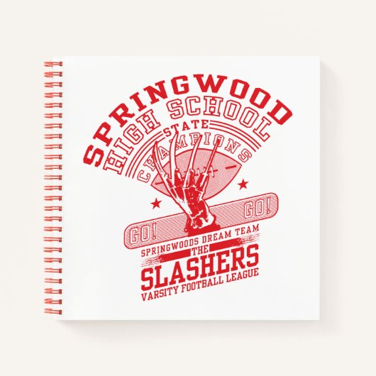 A Nightmare on Elm Street | Springwood High Notitieboek (Voorkant)