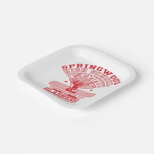 A Nightmare on Elm Street | Springwood High Papieren Bordje (Gebogen)